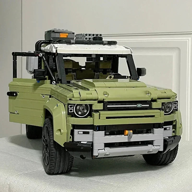 2573pcs Famous Car Blocks Land Supercar Riover Off-Road Defender Vehicle Model 42110 Building Blocks Bricks Toy Kids Adults Gift - CADA BRICKS®