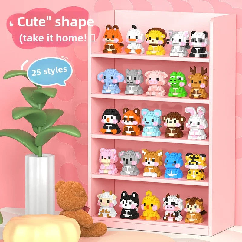 Adults Animals Micro Particle Building Blocks Toy for Children 6 to 12 Years Old Boy Birthday Gift Dog Cat Mini Bricks Girl Toys - CADA BRICKS®