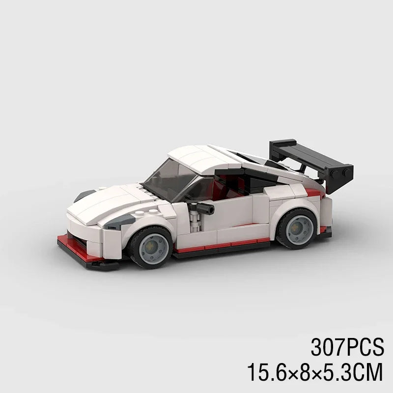 MOC Speed Champions Super Race Car F1 Great Vehicle Racing Model Building Blocks Bricks Sports Pickup Truck City Technique Toy - CADA BRICKS®