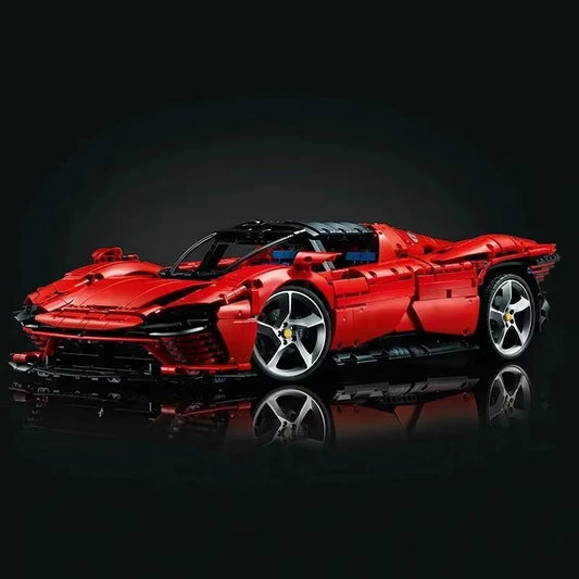 3778pcs technology car series SP3 supercar model building blocks mechanical DIY assembly toy gift for adult&kid house Decoration