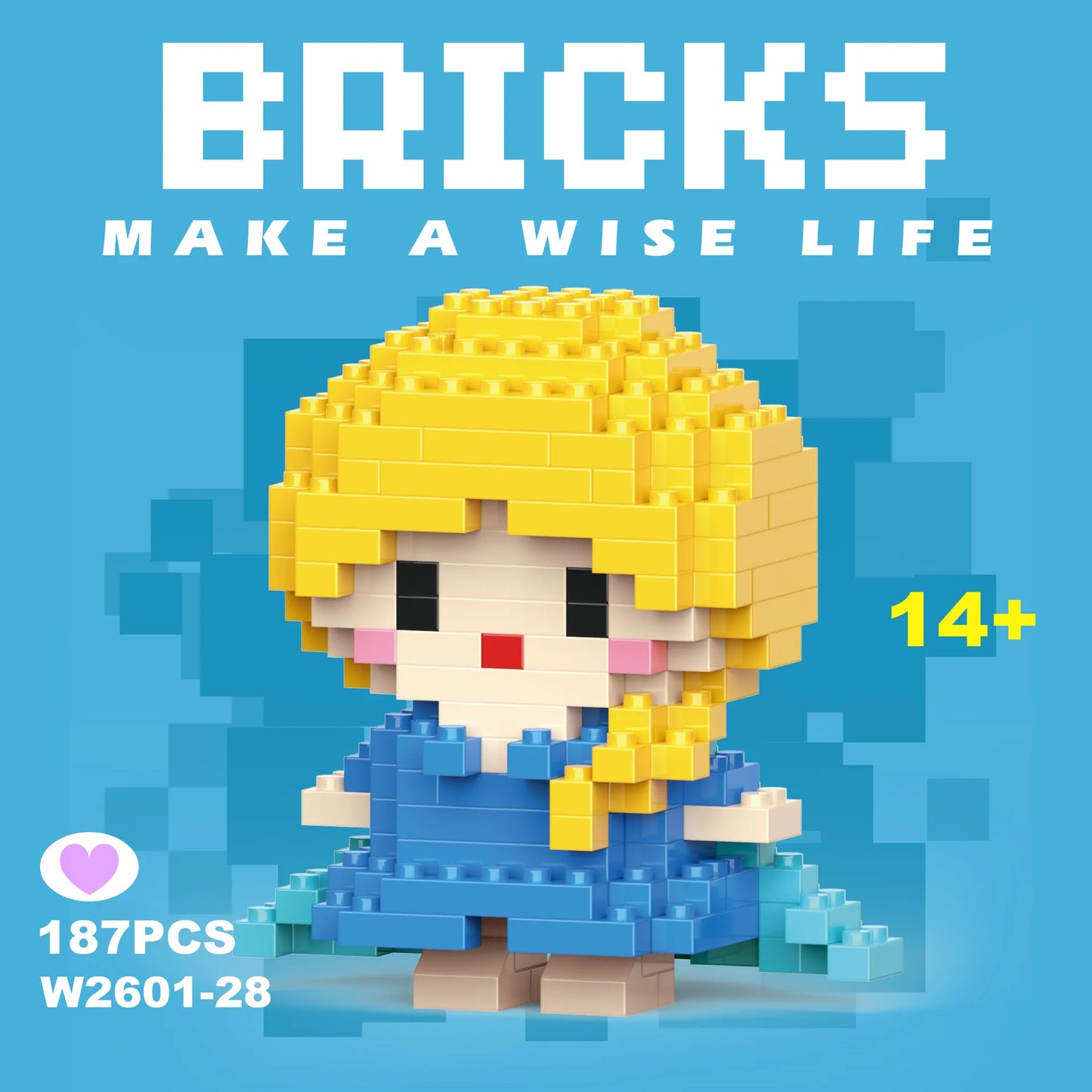 Disney 108 style Stitch LinaBell StellaLou Building Blocks Princess Cartoon Figrues Bricks Children's Assembly Toys Model Gift - CADA BRICKS®