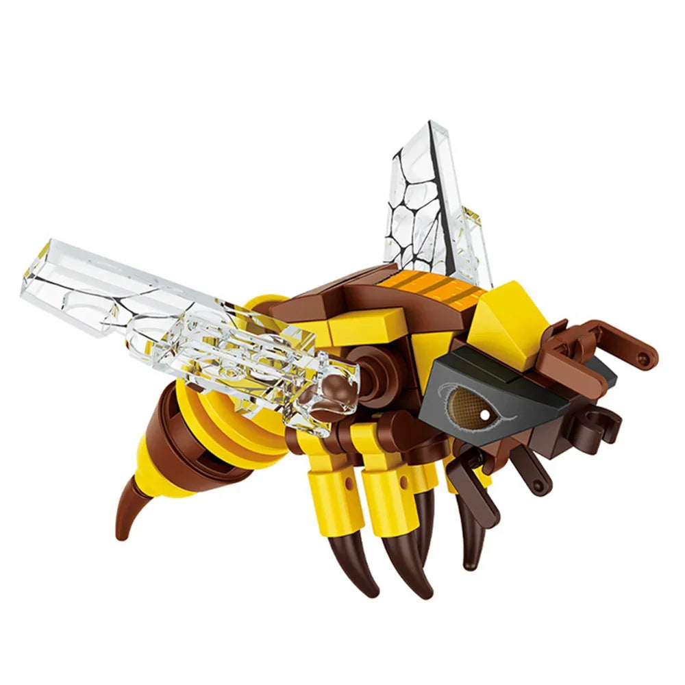 Moc Insect Animal Model Bee Ant Butterfly Cricket Grasshopper Set Building Blocks Diy Children Puzzle Assemble Toys Boy Kid Gift - CADA BRICKS®