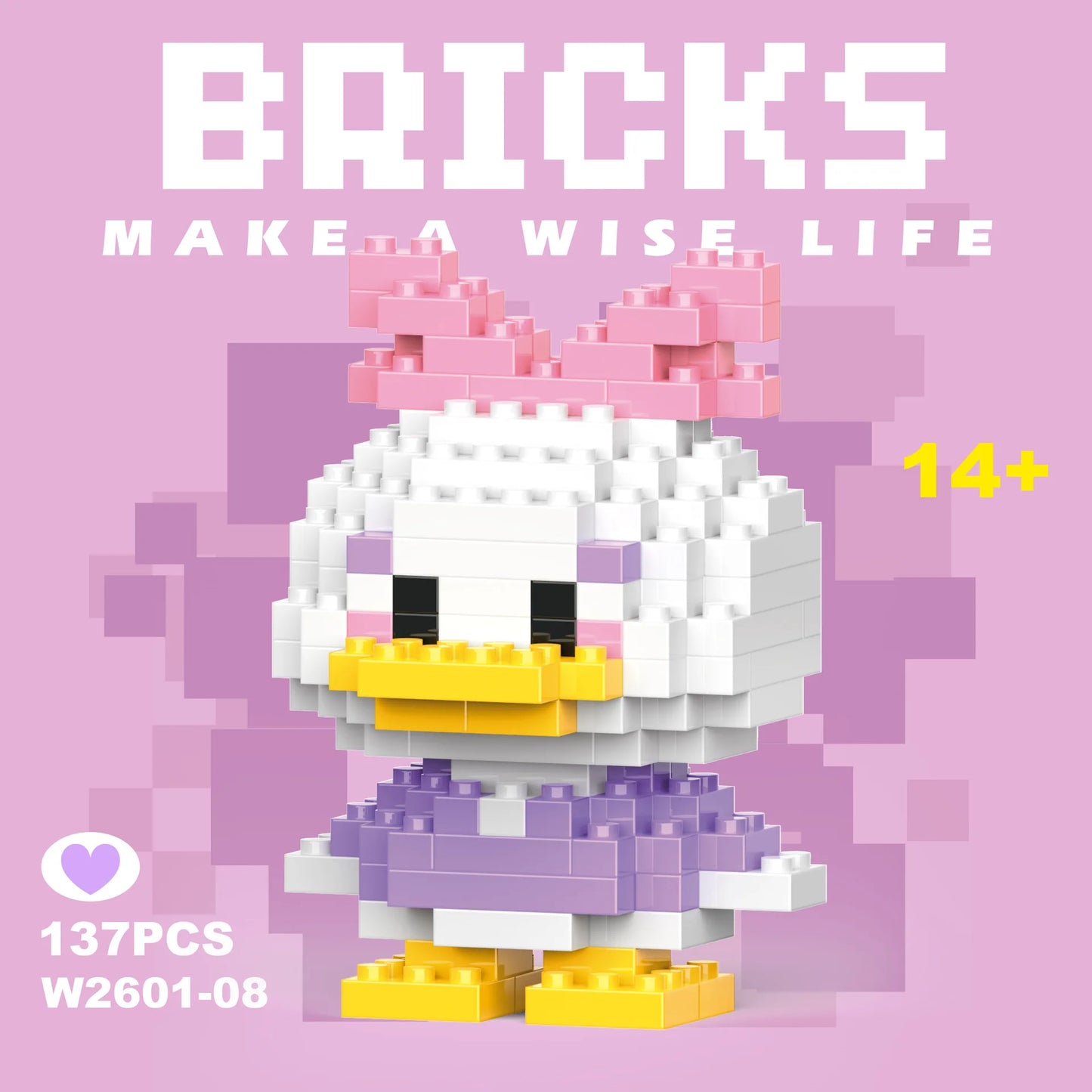 Disney 108 style Stitch LinaBell StellaLou Building Blocks Princess Cartoon Figrues Bricks Children's Assembly Toys Model Gift - CADA BRICKS®