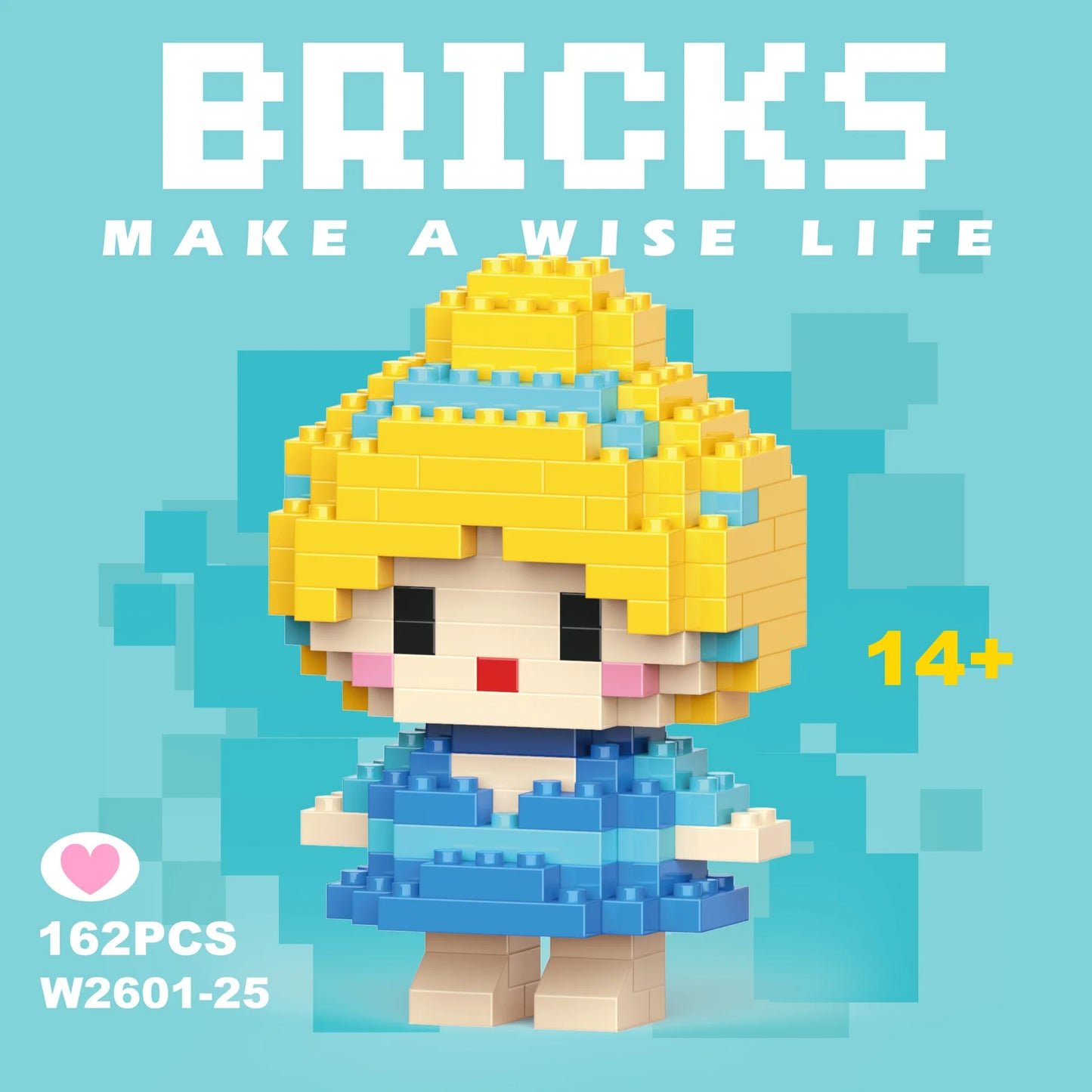 Disney 108 style Stitch LinaBell StellaLou Building Blocks Princess Cartoon Figrues Bricks Children's Assembly Toys Model Gift - CADA BRICKS®