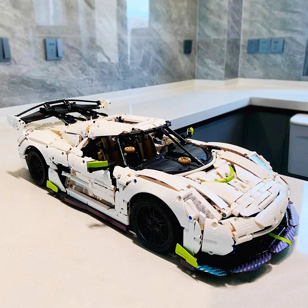 LEGO Koenigsegg 4346 PCS MOC CaDa C61048 Fantasma Sports Car 1:8 Technic Model
