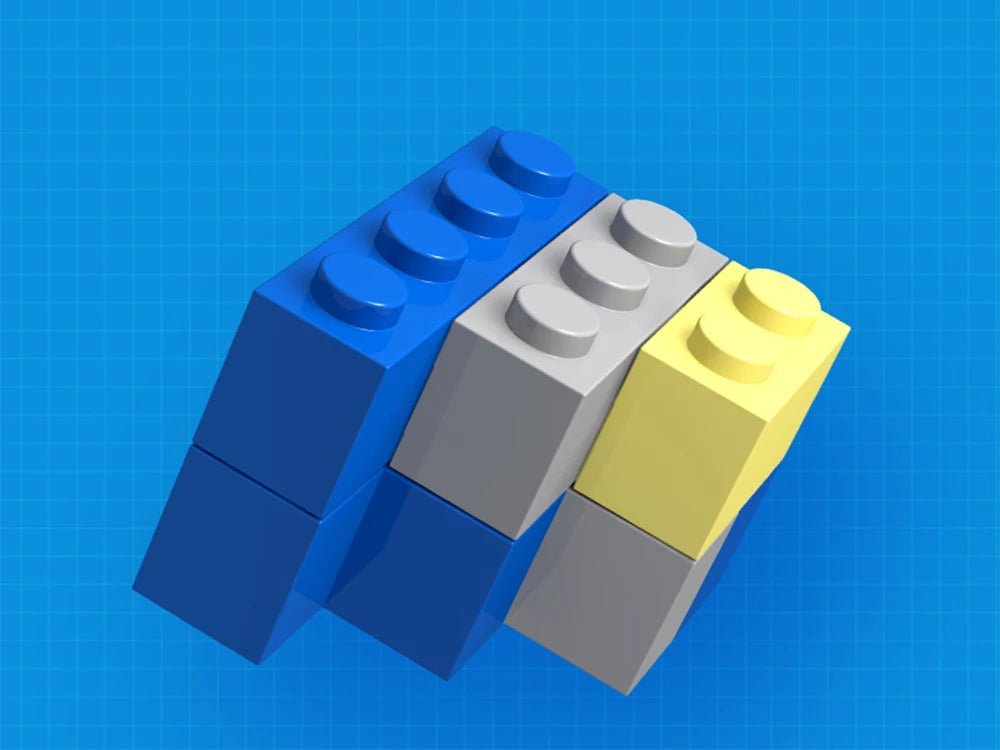 MOC Customizable Bricks Print Parts Colors DIY Building Blocks Model As Gift You Want With Partlist Copy Lego Sets BL RB LD IO - CADA BRICKS®