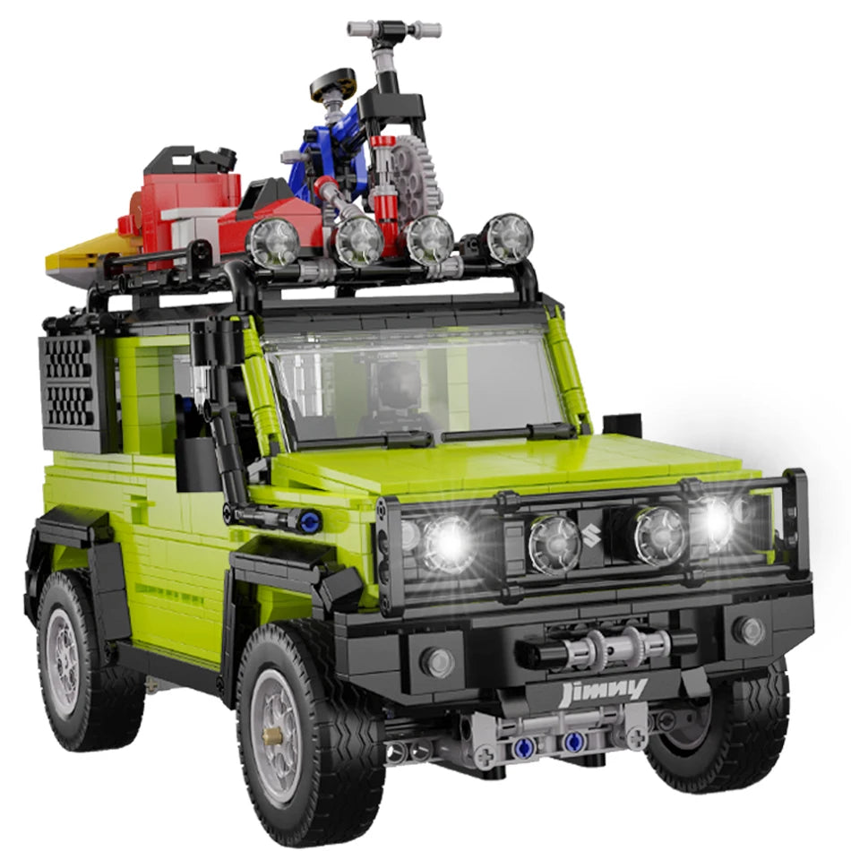 Cada technical Remote Control Off-road Tourer Racing Vehicle Bike Building Block City SUV Rc Car Bricks Toys for Boy Gifts
