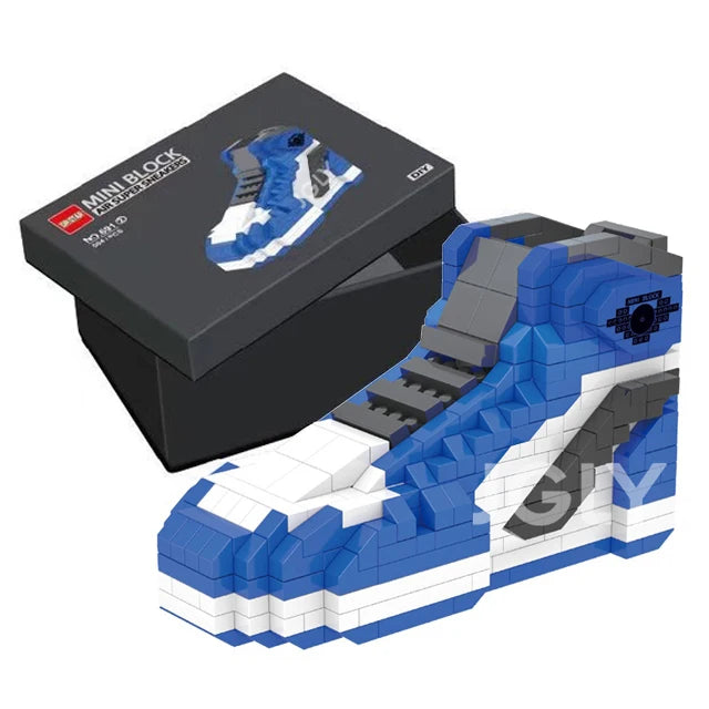 DIY Mini Building Block Boys Sport Basketball Shoes Sneakers Model Anime Buliding Bricks Toys Assembly For Blocks Toy Kids Gifts - CADA BRICKS®