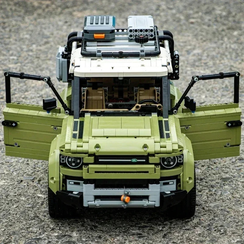 2573pcs Famous Car Blocks Land Supercar Riover Off-Road Defender Vehicle Model 42110 Building Blocks Bricks Toy Kids Adults Gift - CADA BRICKS®