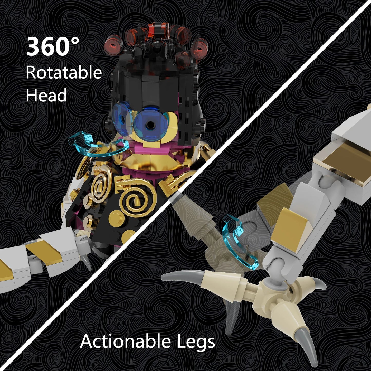 Breath Of The Wild Guardians Model Kit Building Blocks Tears of the Kingdom Octopus Monster Brick Toy Birthday Christmas Gift - CADA BRICKS®