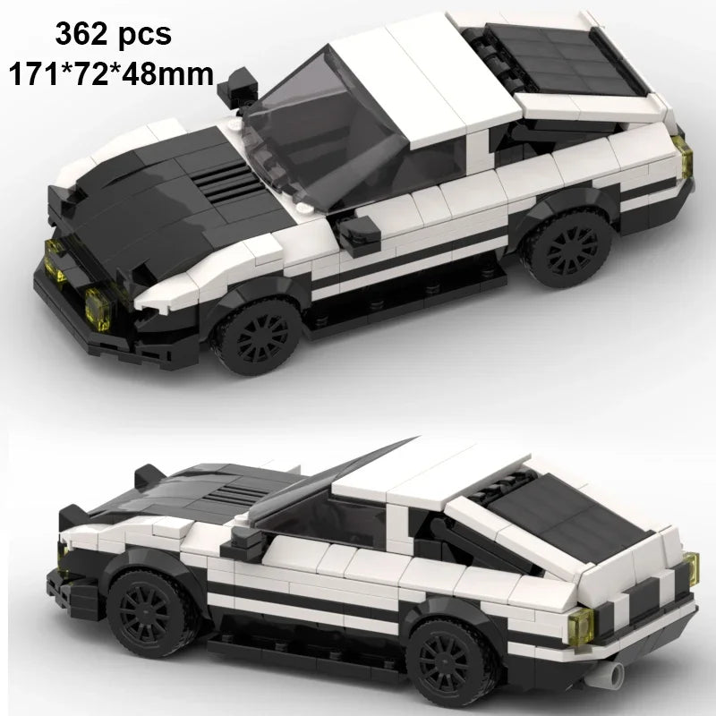 Moc Speed Champion Technical Car City Vehicle Racing Car Building Blocks Sports Car Garage Carro Rennau Voiture Creative Toys - CADA BRICKS®