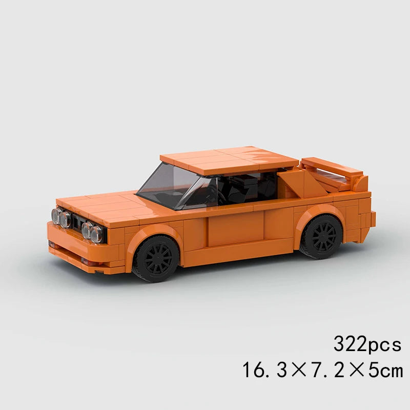 MOC Speed Champions Super Race Car F1 Great Vehicle Racing Model Building Blocks Bricks Sports Pickup Truck City Technique Toy - CADA BRICKS®