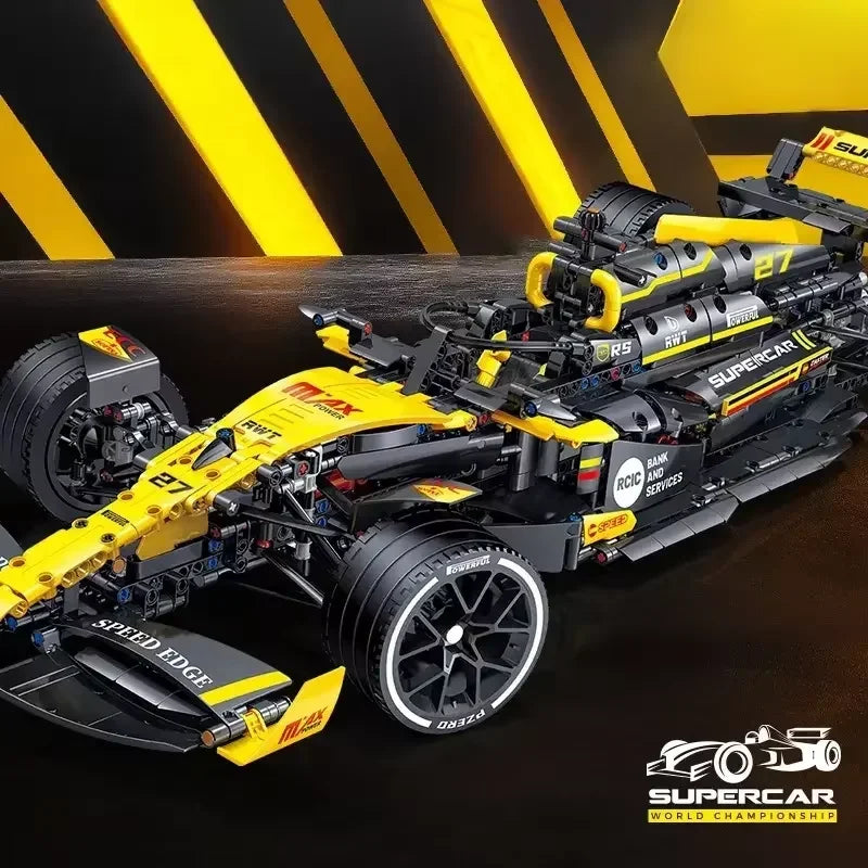 2025 NEW Technical Super Racing 1:8 Formula Building block Racing F1 kit Assembly Model Bricks Toy Adults Children Birthday Gift - CADA BRICKS®