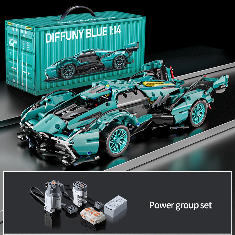 ToylinX Technical Building Blocks Racing Sport Car Speed Vehicle Model City Mechanical Super Bricks Puzzle Toys Adult Gift - CADA BRICKS®