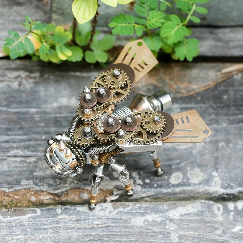 Mechanical Insect Iron Metal DIY Building Blocks 3D Three-Dimensional Assembly Model Puzzle toys Birthday Gift for Kid Adult - CADA BRICKS®