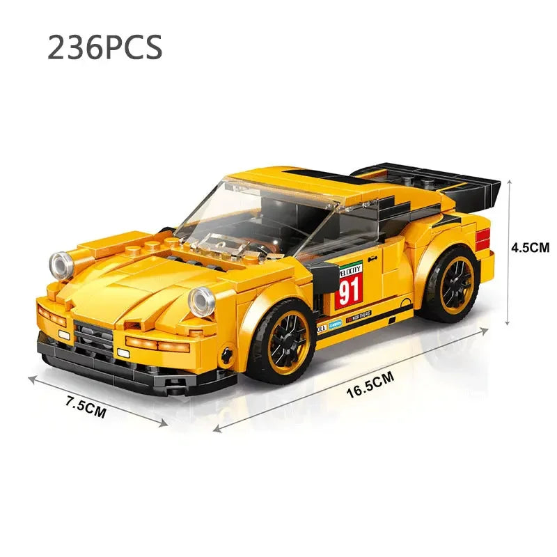 Speed Champions Series Racing Sports Vehiclea Technique Car Supercar Building Blocks Set Bricks Classic MOC Model Toys For Kids - CADA BRICKS®