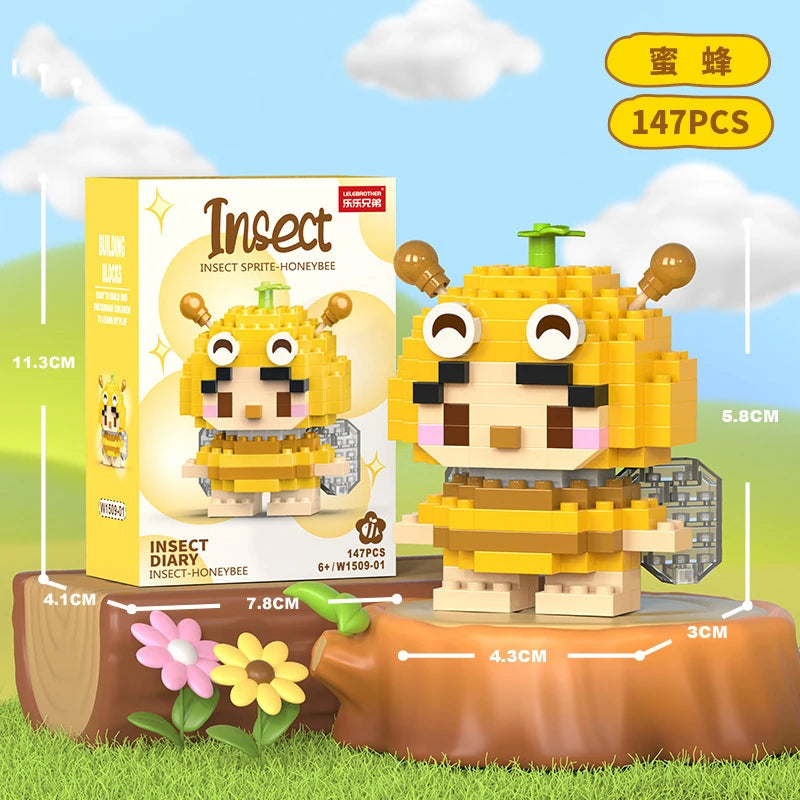 Adults Animals Micro Particle Building Blocks Toy for Children 6 to 12 Years Old Boy Birthday Gift Dog Cat Mini Bricks Girl Toys - CADA BRICKS®
