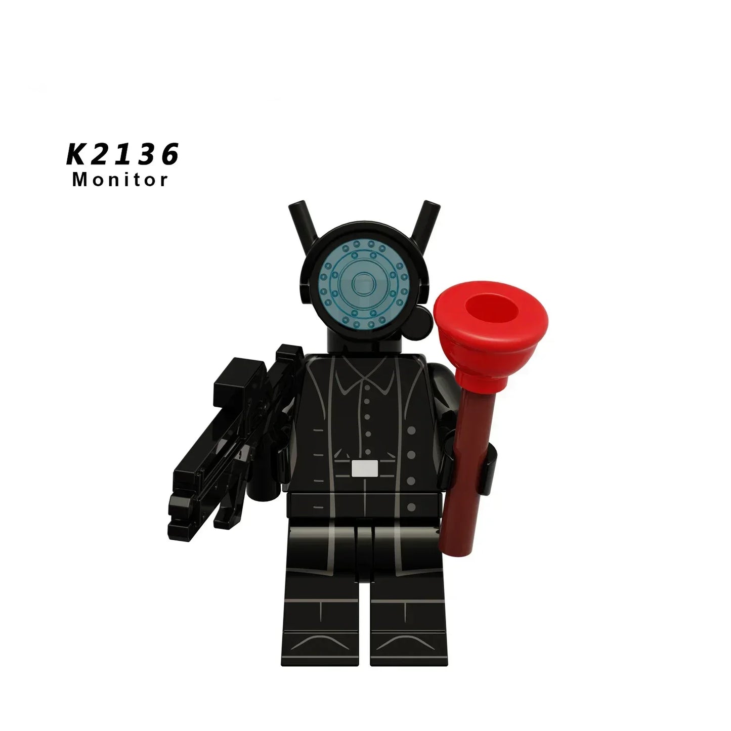New KDL SWAT Skibidi Toilet Man Figures Anime Block Toys TvMan Titan Cameraman Speakerman Bricks Model Toy For Kid Birthday Gift - CADA BRICKS®