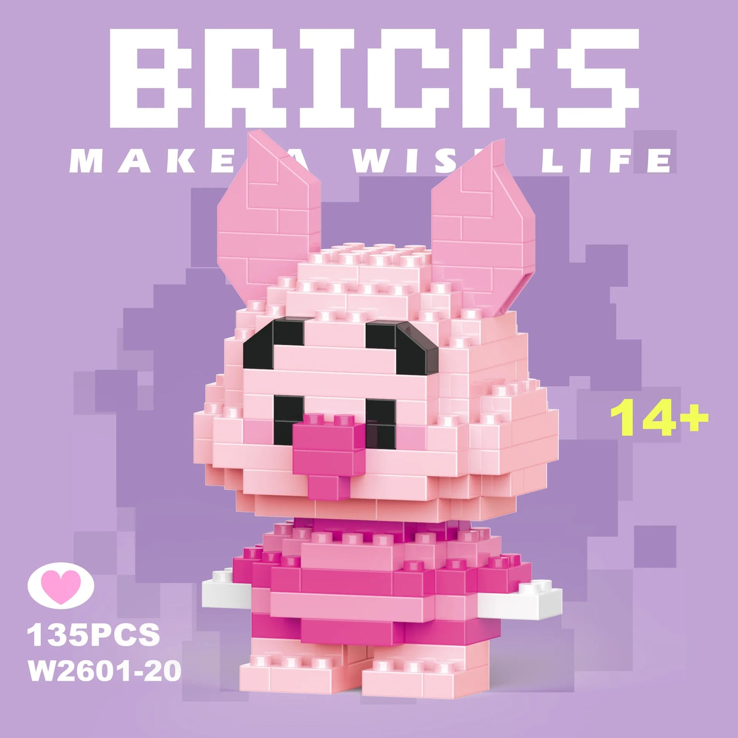 Disney 108 style Stitch LinaBell StellaLou Building Blocks Princess Cartoon Figrues Bricks Children's Assembly Toys Model Gift - CADA BRICKS®