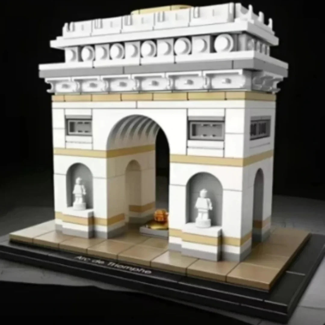 Architektura Paryż Dubaj Londyn Sydney Chicago Szanghaj Zestaw klocków Klasyczne miasto Model Zabawki dla dzieci Prezent
