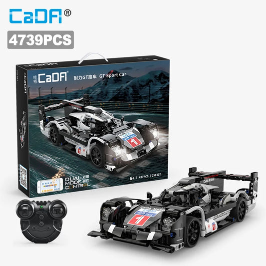 Cada 427pcs Phone APP Remote Control GT Sports Car Model Building Blocks City Expert RC Racing Car Bricks Toys For Kid Gifts - CADA BRICKS®