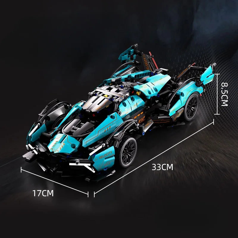 Technical Racing Sport Car Model Building Blocks technic adults 1:14 DIY Supercar Brick Puzzle Toys Kid Adult Gift(1000+granule)