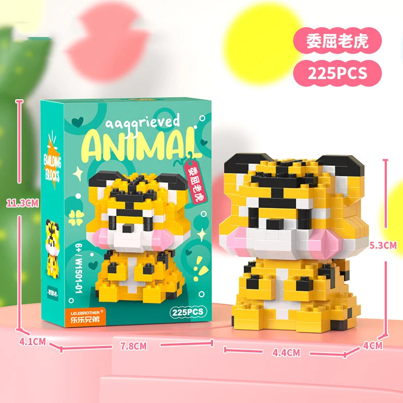 Adults Animals Micro Particle Building Blocks Toy for Children 6 to 12 Years Old Boy Birthday Gift Dog Cat Mini Bricks Girl Toys - CADA BRICKS®