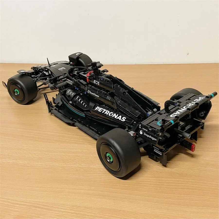 Technical Famous F1 W14 E Formula City Speed Racing Car Building Blocks Set Vehicle Model MOC Assembly Bricks Toy for Kids Gifts