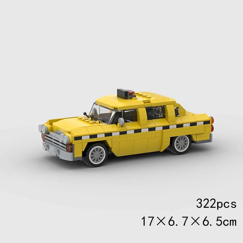 MOC Speed Champions Super Race Car F1 Great Vehicle Racing Model Building Blocks Bricks Sports Pickup Truck City Technique Toy - CADA BRICKS®