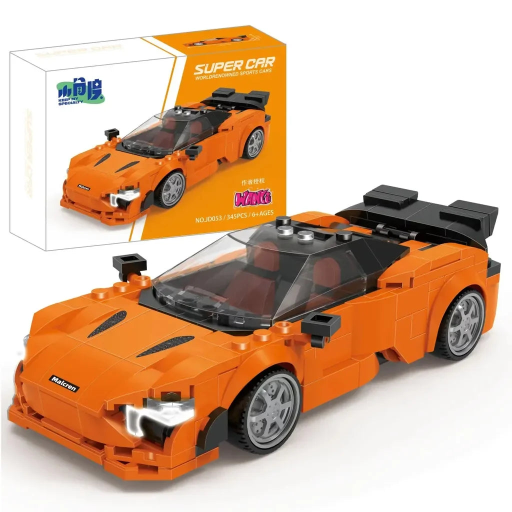 11 Types Speed Champions Car Hypercar Building Blocks MOC Construction Bricks Famous Sport Vehicle Toys Gift For Children Kids - CADA BRICKS®