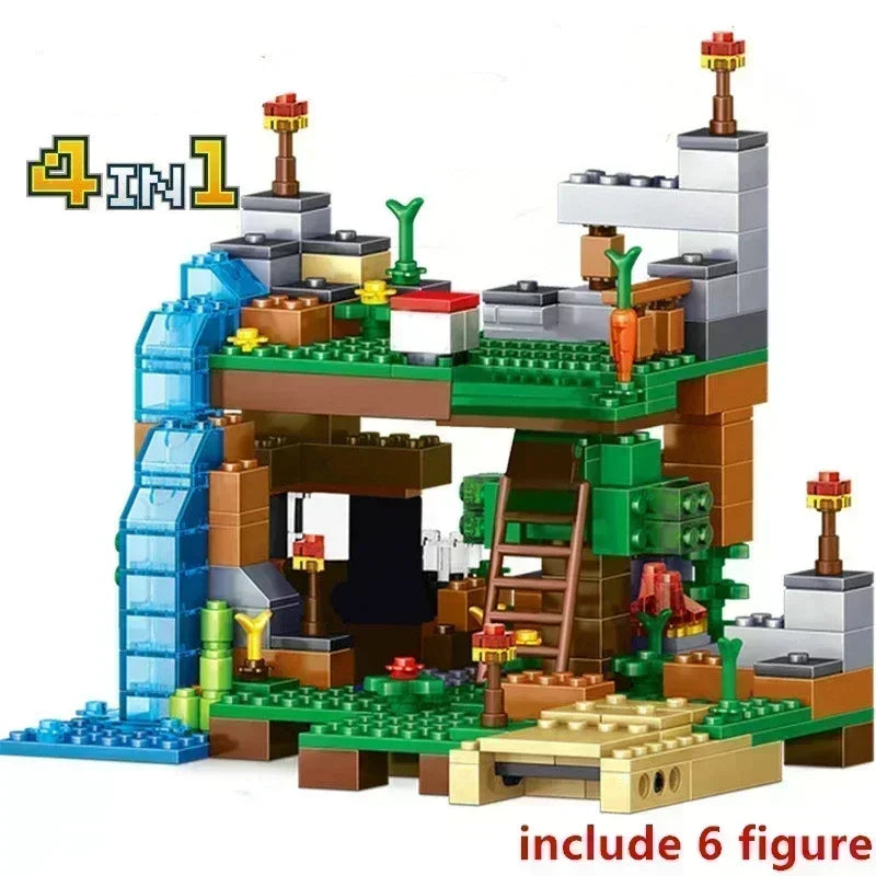 2025Architecture Village Combination Building Set Classic Building Model set bricks compatible with Minecraft Kids Kitgift toys - CADA BRICKS®