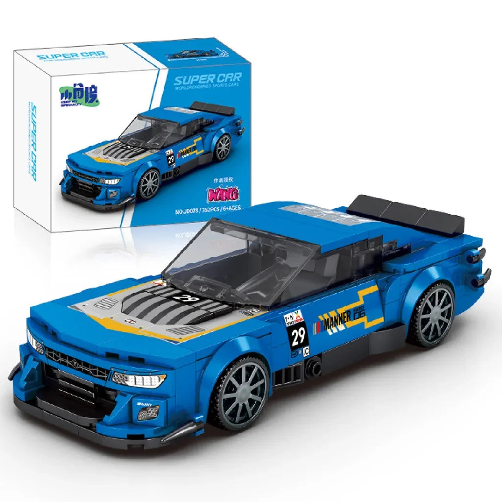 11 Types Speed Champions Car Hypercar Building Blocks MOC Construction Bricks Famous Sport Vehicle Toys Gift For Children Kids - CADA BRICKS®