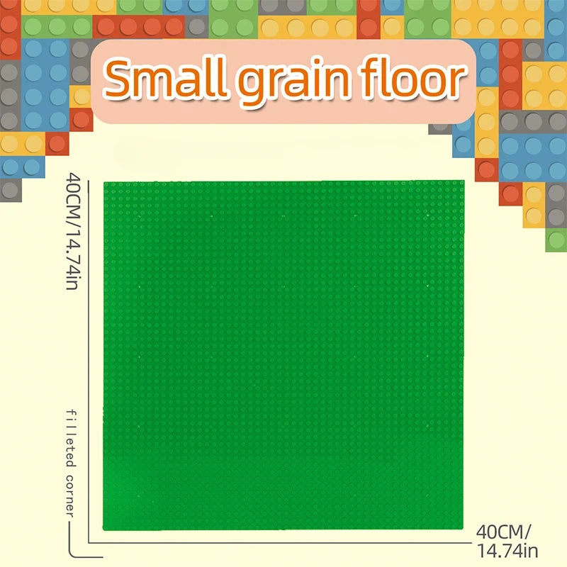 Classic Baseplate 50x50 Dots Building Blocks Bricks Base Plates DIY Plastic Board Building Blocks Baseplates Construction Toys - CADA BRICKS®