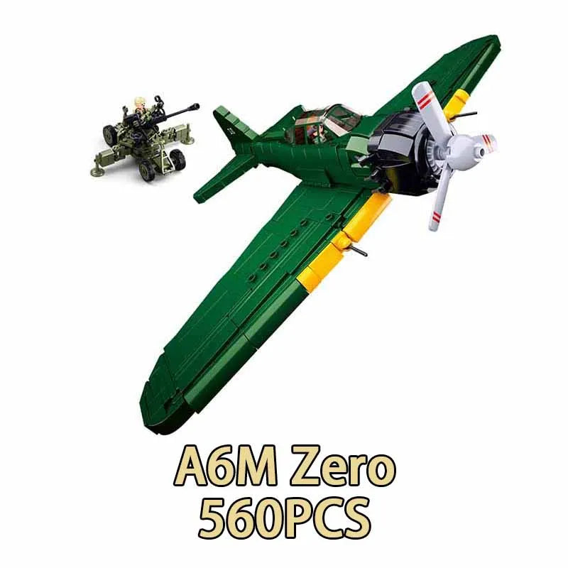 Military ww2 Cannon Assault Armored Vehicle Battle Tank Car Truck Army Weapon Building Blocks Sets Model King Kids Toys Gift