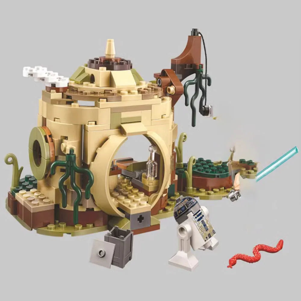 MOC 400PCS Mos Eisiley Cantina Space Plan Wars Bar And Tavern Building Blocks Bricks Compatible Toy Gift - CADA BRICKS®