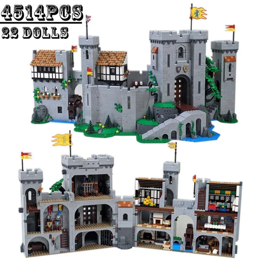 IN STOCK 4514 PCS Lion King Castle Compatible 10305 85666 Building Blocks Bricks Education Kids Christmas Birthday Gifts Toy - CADA BRICKS®