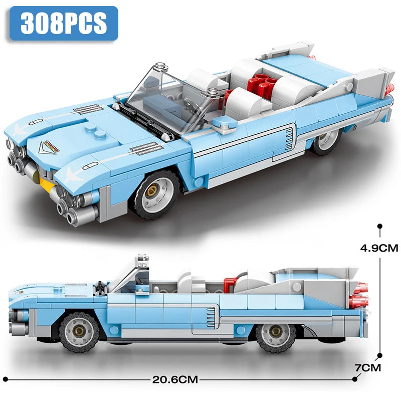 2024 New Speed Champion Sports Car Building Blocks City Technique Car MOC RX7 250GT Racing Vehicle Bricks Toys For Children Gift - CADA BRICKS®