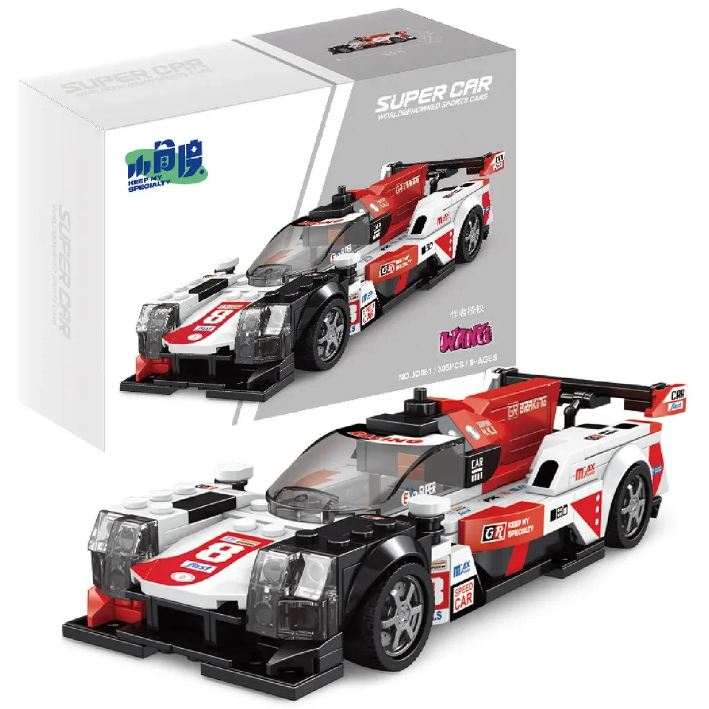 11 Types Speed Champions Car Hypercar Building Blocks MOC Construction Bricks Famous Sport Vehicle Toys Gift For Children Kids - CADA BRICKS®