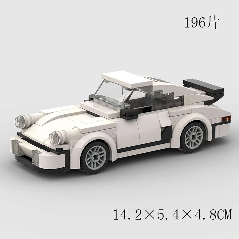 MOC Speed Champions Super Race Car F1 Great Vehicle Racing Model Building Blocks Bricks Sports Pickup Truck City Technique Toy - CADA BRICKS®
