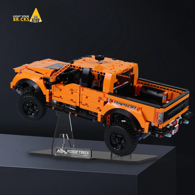 Technical 1:10 F-150 Forded Raptors Off-road Vehicle Building Blocks Pickup Truck Car Model Assemble Bricks Toys for Kids Gift