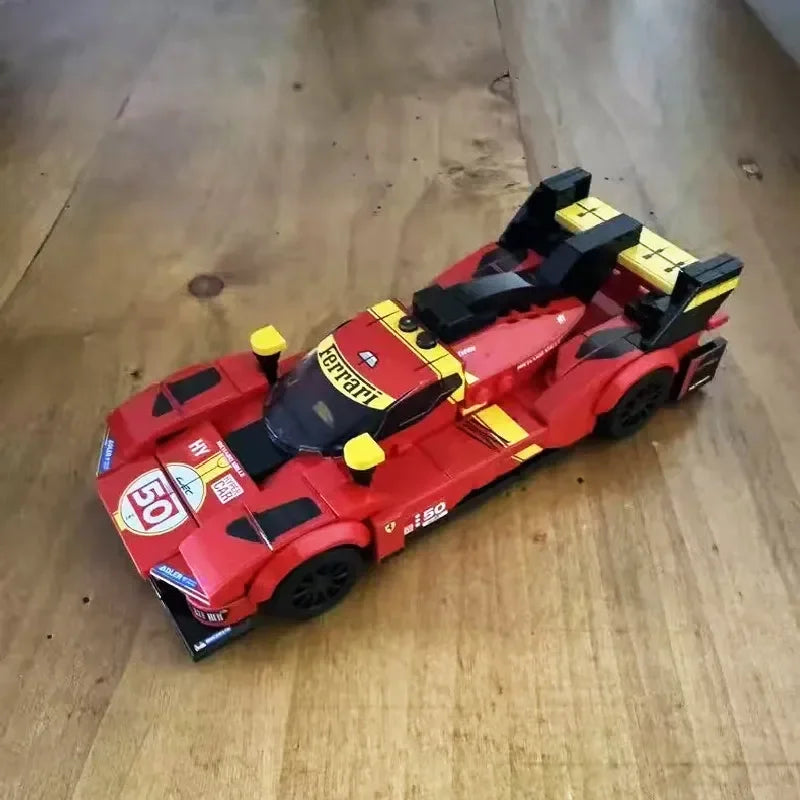 11 Types Speed Champions Car Hypercar Building Blocks MOC Construction Bricks Famous Sport Vehicle Toys Gift For Children Kids - CADA BRICKS®
