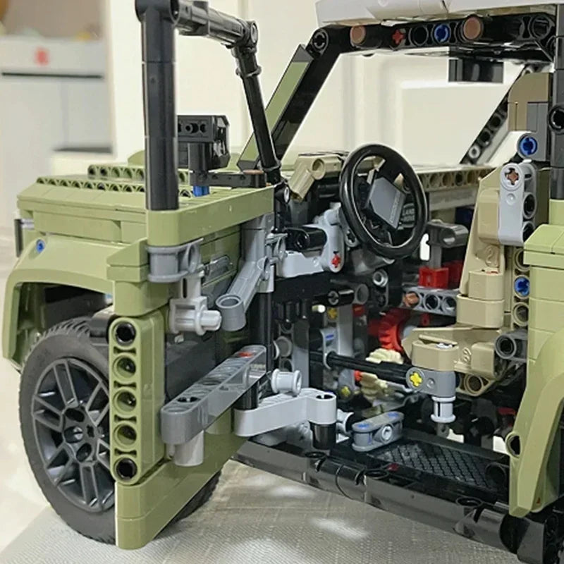 2573pcs Famous Car Blocks Land Supercar Riover Off-Road Defender Vehicle Model 42110 Building Blocks Bricks Toy Kids Adults Gift - CADA BRICKS®