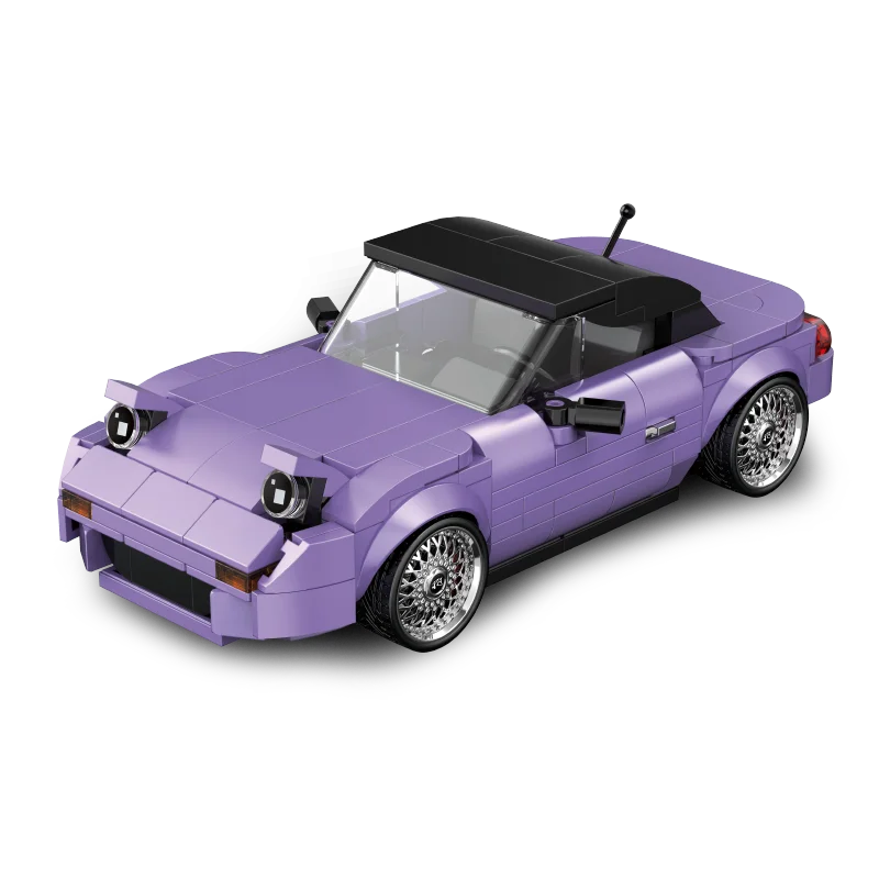 NEW Creative City Retro Technical Speed Champions Car Building Blocks Convertible Vehicle Bricks Model Toys Kids Christmas Gifts