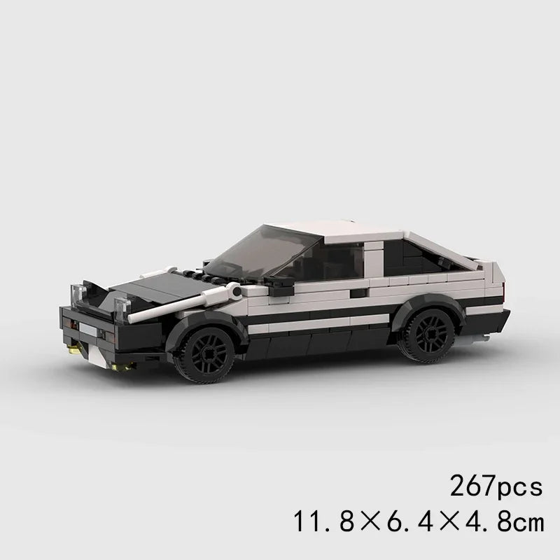 MOC Speed Champions Super Race Car F1 Great Vehicle Racing Model Building Blocks Bricks Sports Pickup Truck City Technique Toy - CADA BRICKS®