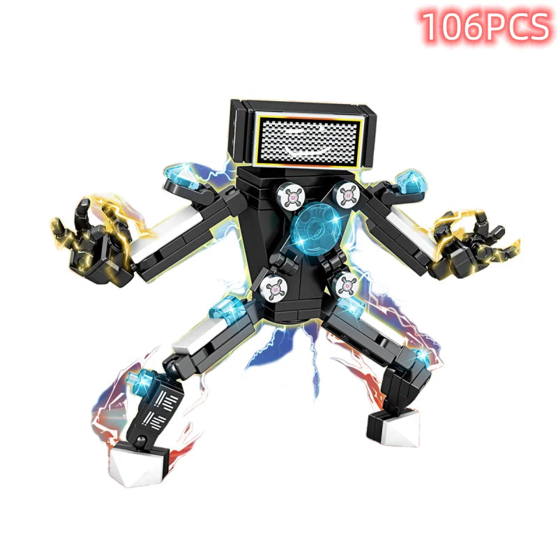 Pony War Mini Model Action Figure Kawaii Building Blocks Compatible Zoon Anime Cities Christmas Hallowmas Birthday Toys Gifts - CADA BRICKS®