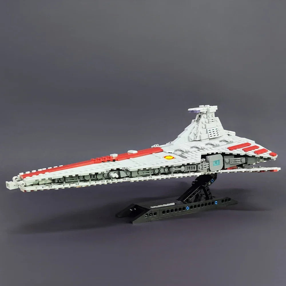 High-tech Moc Venator Attack Cruiser Fighter Destroyer Brick Technical Model Building Star Blocks Space Ship Toys - CADA BRICKS®
