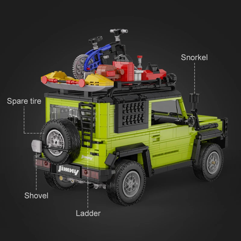 Cada technical Remote Control Off-road Tourer Racing Vehicle Bike Building Block City SUV Rc Car Bricks Toys for Boy Gifts