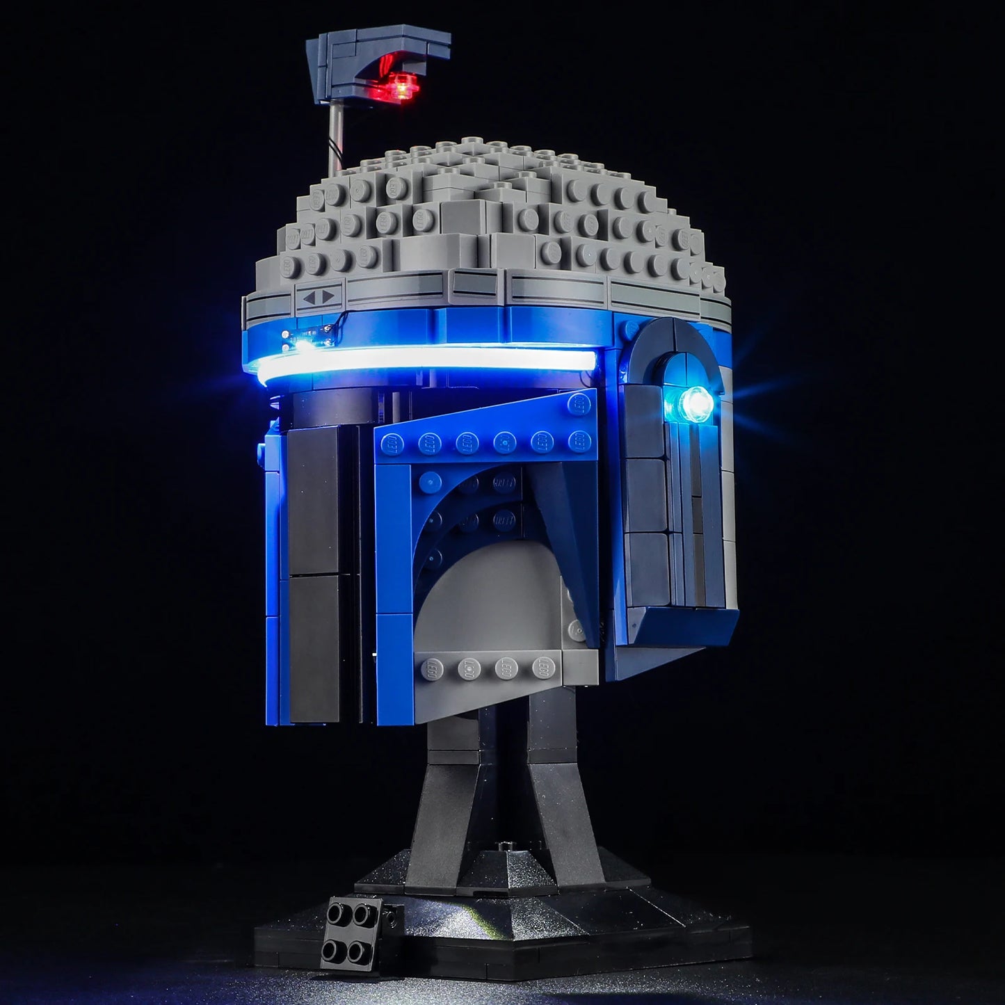 Lighting Set For LEGO Jango Fett Helmet Starings Wars 75408 Movie Not Include Block(Only Light Kit) - CADA BRICKS®