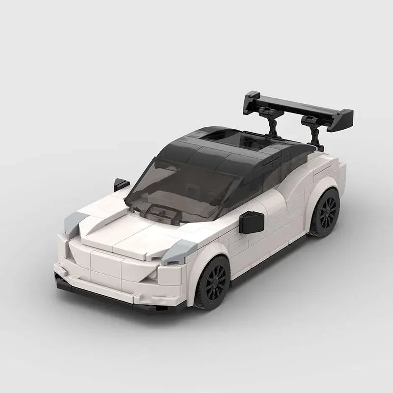 Electric Vehicle Model Car Bricks Expert Technical MOC Teslaed Model3 X S and Cybertruck Building Block Toys Best Birthday Gifts - CADA BRICKS®