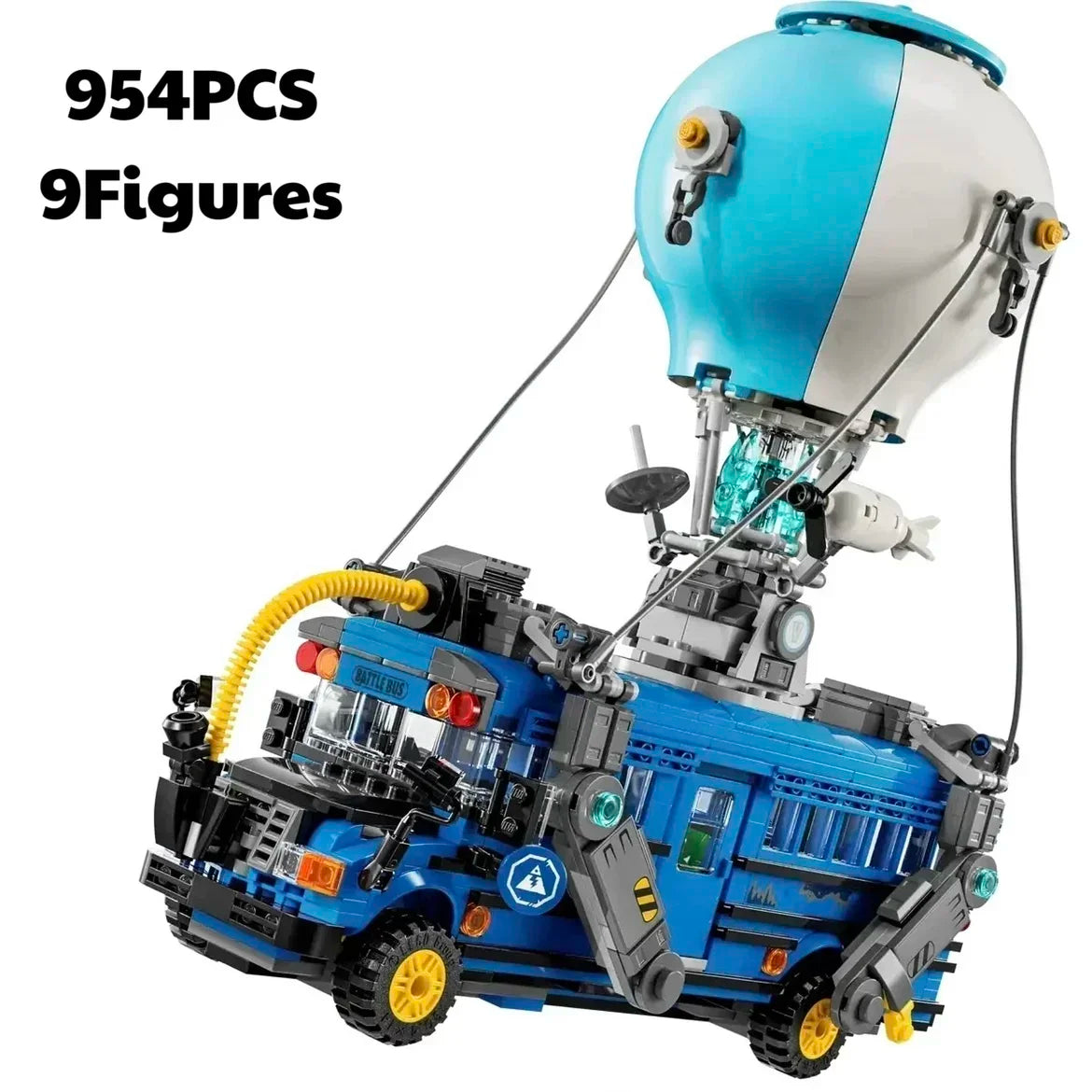 2025 NEW Battle Model Bricks Bus Building Blocks Set Educational Toys For Children Birthday Gift Vehicle Gift for Boys 954pcs - CADA BRICKS®